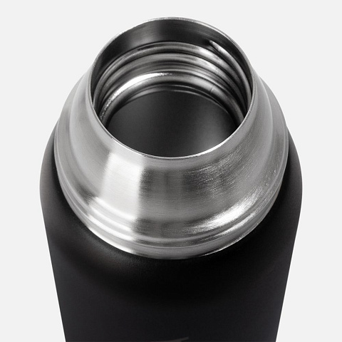 Термос Relaxika 750 со стикерпаком, черный - рис 7.