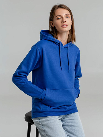 Толстовка с капюшоном Snake II ярко-синяя - рис 6.