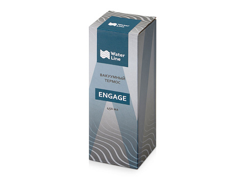 Вакуумный термос Engage, 450 мл, белый - рис 10.