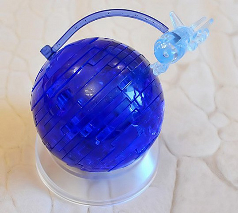 3D светильник конструктор Земля - рис 7.