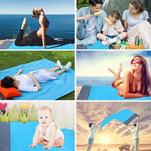 Плед-коврик для пляжа, путешествий и пикника Mobile Life