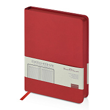Ежедневник недатированный А6+ Megapolis Color, красный