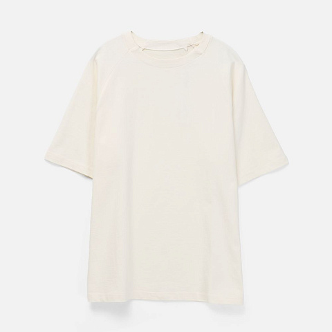 Футболка оверсайз унисекс Avenu, молочно-белая - рис 3.