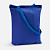 Шопер B4, синий с синими ручками - миниатюра