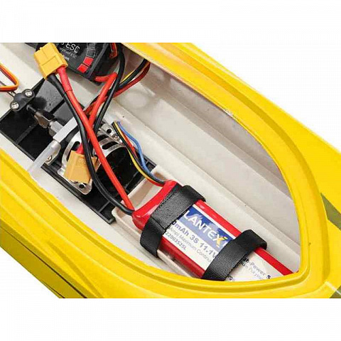 Радиоуправляемый катер Vector Brussles 65 (желтый) - рис 5.
