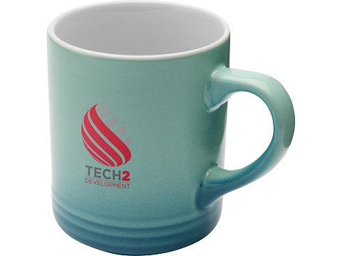 Laguna керамическая кружка объемом 330 мл, бирюзовый - рис 4.