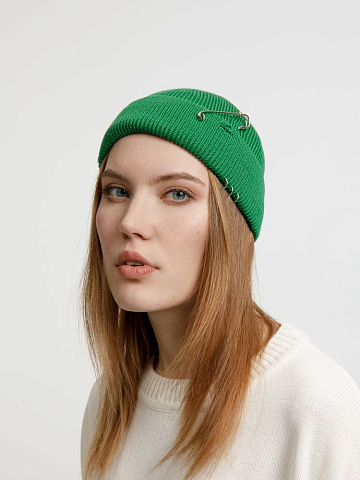 Шапка Pricker, ярко-зеленая - рис 11.