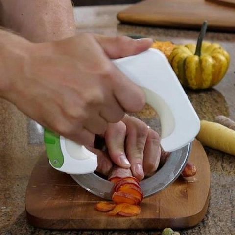 Безопасный кухонный нож-колесо - рис 2.