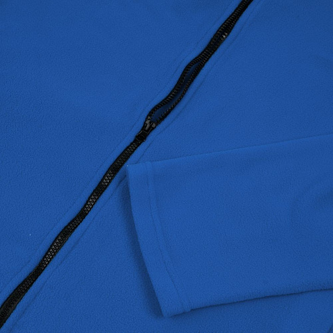 Куртка флисовая унисекс Manakin, ярко-синяя - рис 4.