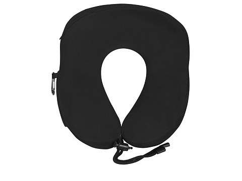 Подушка Dream с эффектом памяти, с кармашком, черный - рис 5.