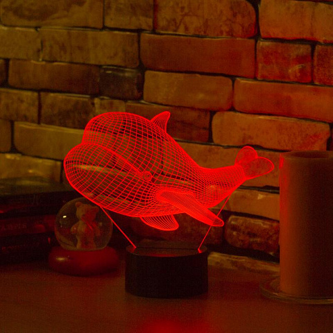 3D светильник Кит - рис 7.
