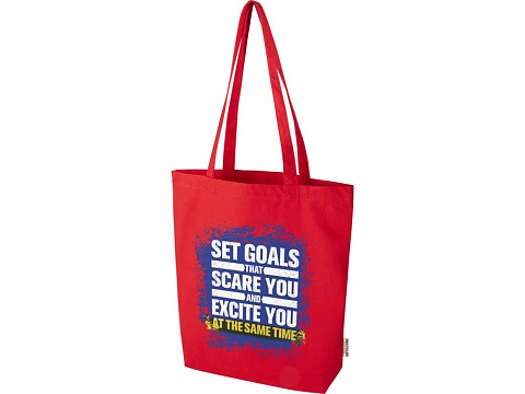 Florida эко-сумка плотностью 270 г/м² - Красный - рис 6.