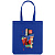 Холщовая сумка Architectonic, ярко-синяя - миниатюра - рис 3.