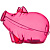Свинья копилка с ключиком - миниатюра - рис 2.