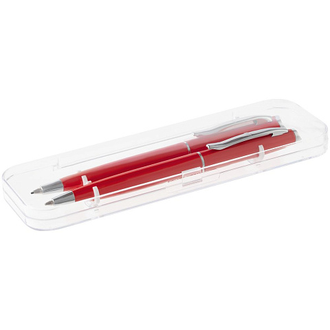 Набор Phrase: ручка и карандаш, красный - рис 6.