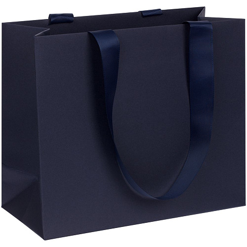 Пакет бумажный Manilla S, синий - рис 2.