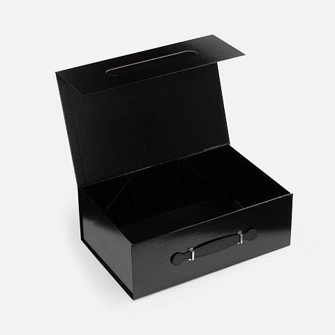 Коробка складная Holdfold, L, черная - рис 4.