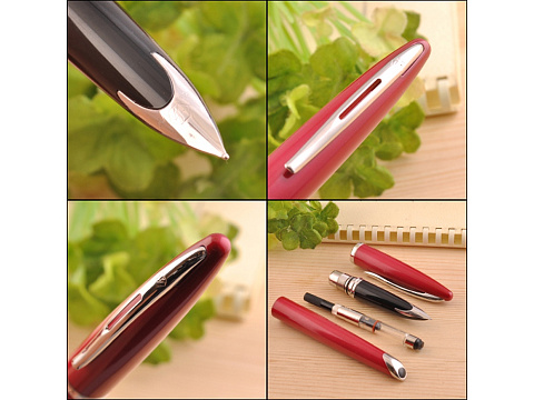 Перьевая ручка Waterman Carene, цвет: Glossy Red Lacquer ST - рис 4.