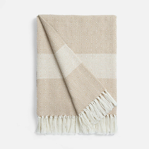 Плед Ladakh, бежевый - рис 4.