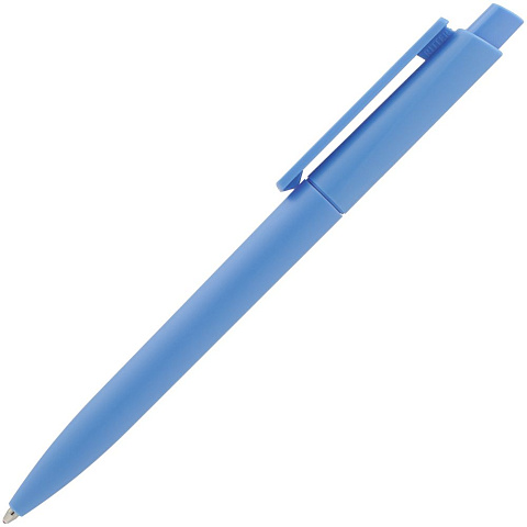 Ручка шариковая Crest, голубая - рис 3.