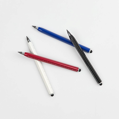 Вечный карандаш Tricore со стилусом, красный - рис 7.