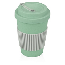 Термокружка Muffin из натуральных волокон, оливковый