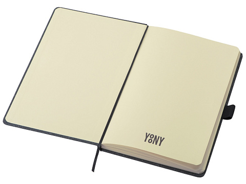 Блокнот А5 Snow Hard твердая обложка, 80 листов 70 гр/м2, черный - рис 2.