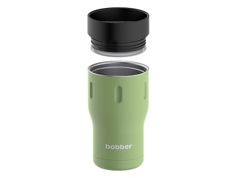 Термос питьевой, вакуумный, бытовой, тм bobber. Объем 0,35 литра. Артикул Tumbler-350 Mint Cooler - рис 3.