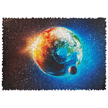 Деревянный пазл Earth