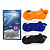 Набор из 3 пар спортивных носков Monterno Sport, серый, синий и оранжевый - миниатюра - рис 3.