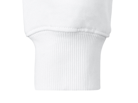 Свитшот оверсайз с рукавом реглан Belgrade, унисекс, белый - рис 5.