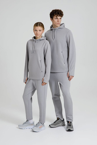 Худи унисекс Begi, серое - рис 15.