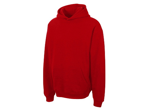 Толстовка с капюшоном оверсайз Berlin унисекс, красный - рис 7.
