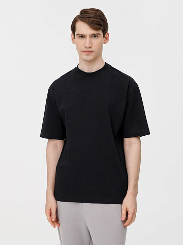 Футболка оверсайз унисекс Sideline, черная - рис 12.