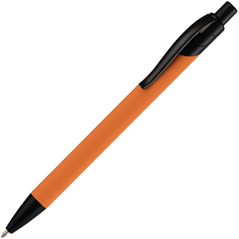Ручка шариковая Undertone Black Soft Touch, оранжевая - рис 2.