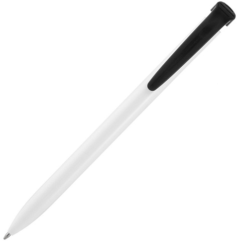 Ручка шариковая Favorite, белая с черным - рис 4.