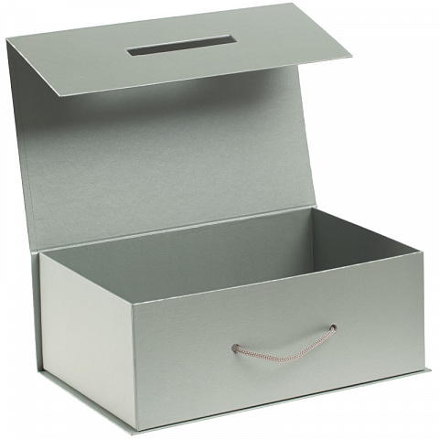 Коробка для подарков с ручкой (33см), 6 цветов - рис 14.