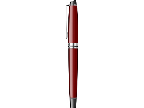 Перьевая ручка Waterman Expert Dark Red Lacquer CT Black, перо: M, цвет чернил: blue. - рис 8.