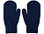 Варежки Dunant, темно-синий - миниатюра - рис 3.