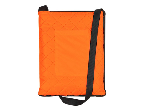 Плед для пикника Ridge, 115 х 140 см, оранжевый - рис 2.