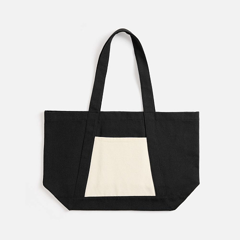 Шопер Shophop, черный с неокрашенным - рис 4.