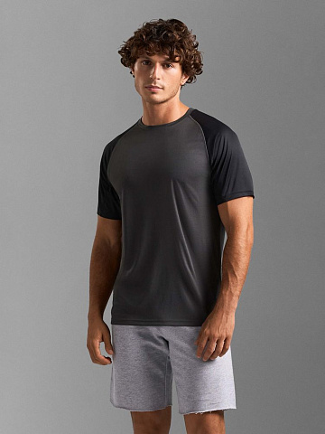 Футболка спортивная унисекс Vortex, темный хаки - рис 6.