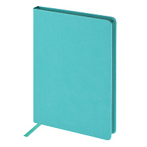 Ежедневник А5 Megapolis Color New soft-touch, морская волна