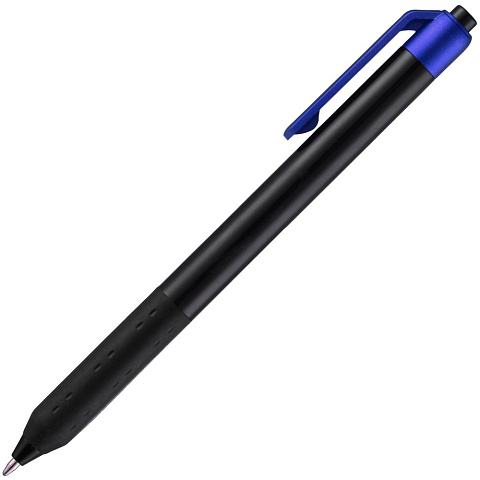 Ручка шариковая Fluent, синий металлик - рис 3.