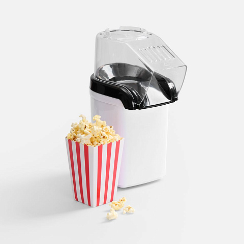 Машина для приготовления попкорна Crisp Twist, белая - рис 2.