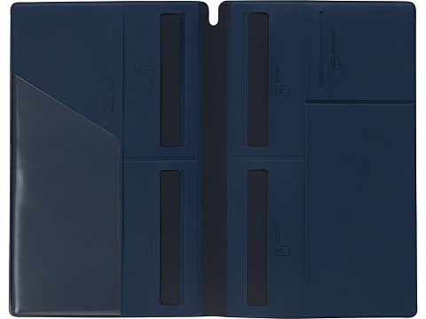 Семейный органайзер для путешествия Favor, темно-синий/темно-серый - рис 5.