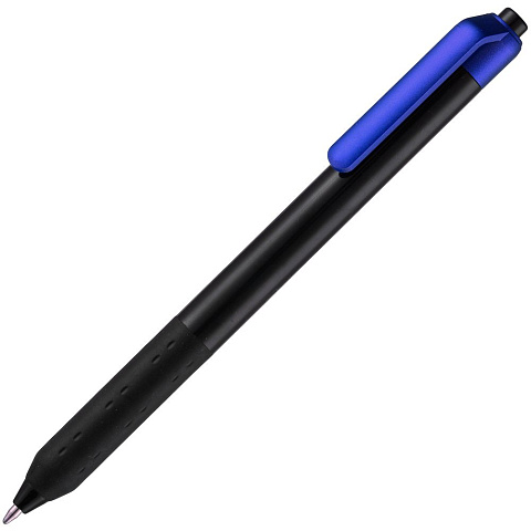 Ручка шариковая Fluent, синий металлик - рис 2.