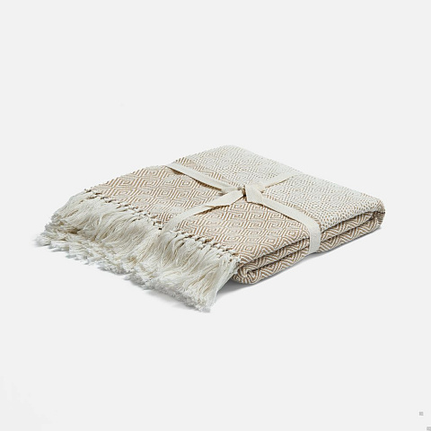 Плед Ladakh, бежевый - рис 2.