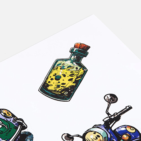 Стикерпак бумажный Thematic, 23 февраля - рис 3.