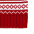 Новогодняя шапка Теплая зима (красная) - миниатюра - рис 3.